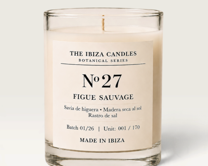 Vela artesanal THE IBIZA CANDLES — fotografía principal